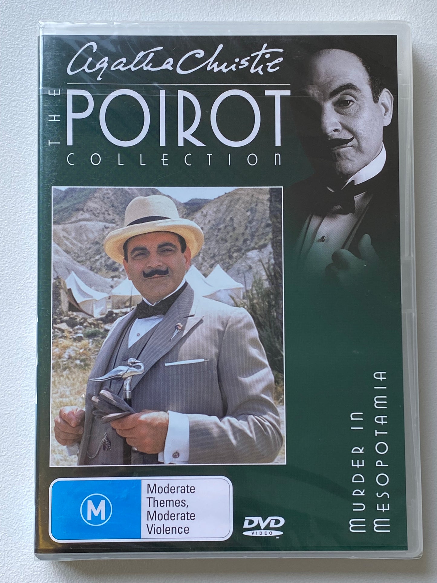 Agatha Christie Poirot Collection Murder In Mesopotamia DVD PAL 0 New Sealed