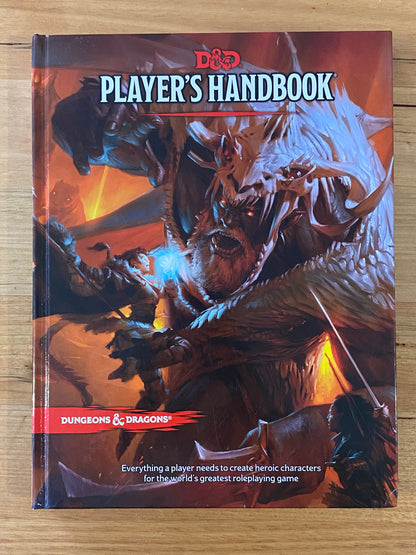 Dungeons & Dragons Player's Handbook Hardcover 2018 GD