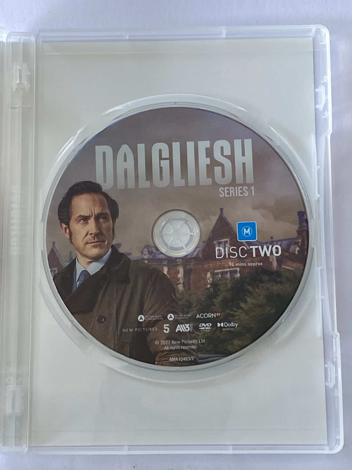 Dalgliesh Series 1 DVD British Detective Drama 2-Disc Set PAL 4 VGC