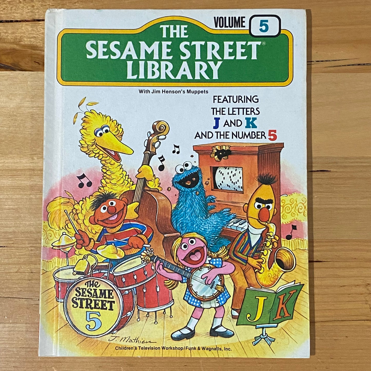 The Sesame Street Library Complete Set Jim Henson 1978-79 Hardcovers GD
