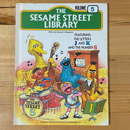 The Sesame Street Library Complete Set Jim Henson 1978-79 Hardcovers GD