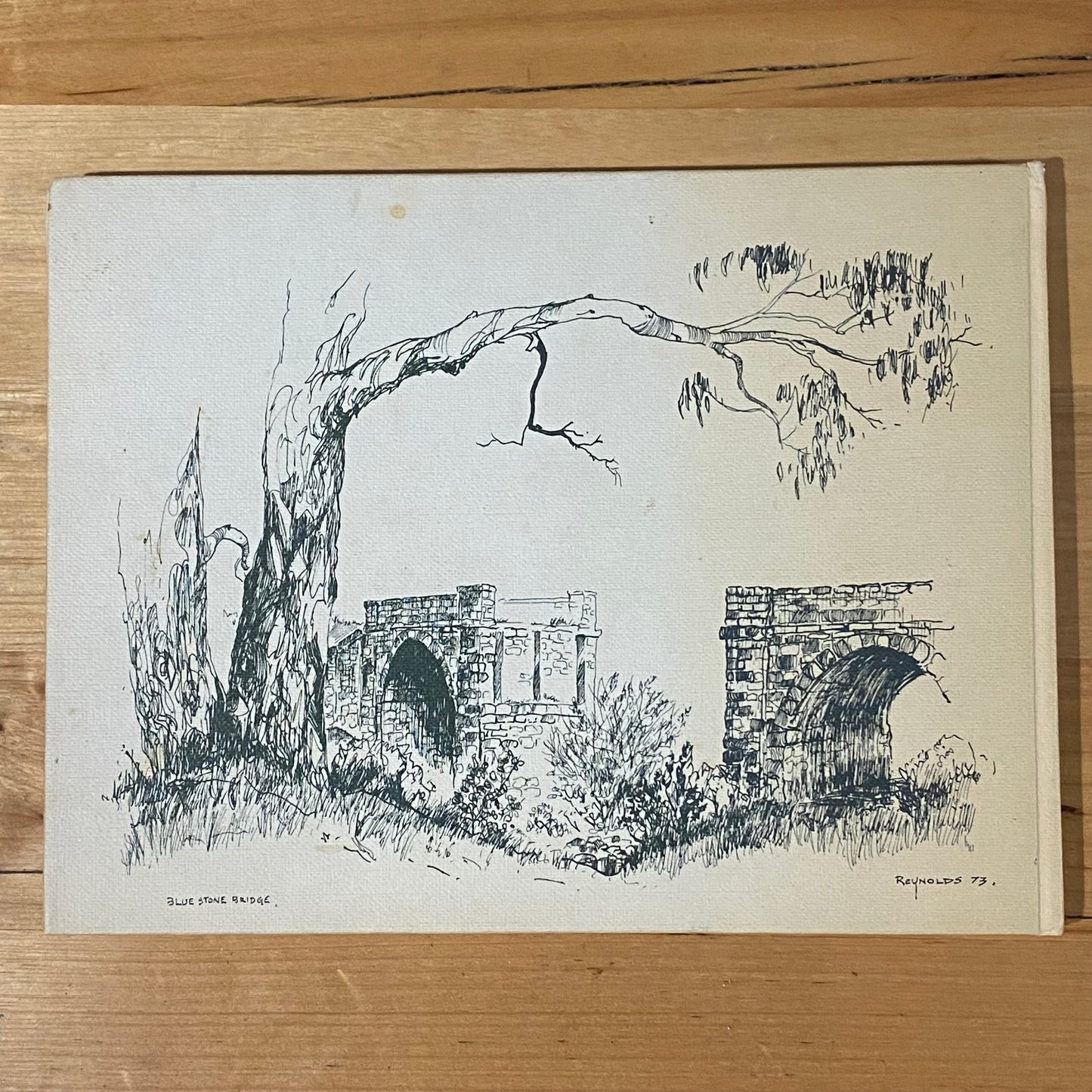 Greensborough and Greenhills Sketchbook Turvey Reynolds Signed Hardcover 1973 GD