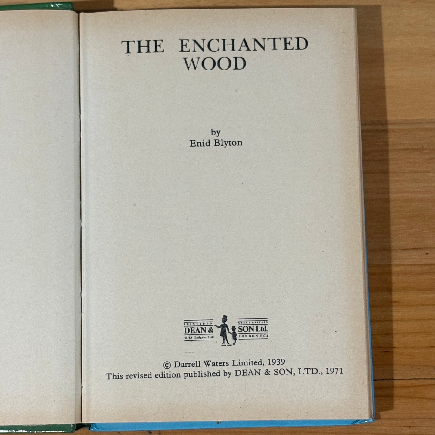 The Enchanted Wood by Enid Blyton Hardcover 1972 GD