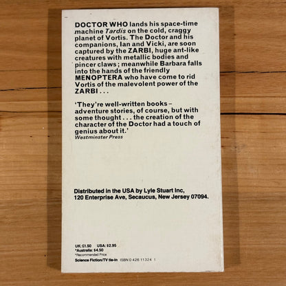 Doctor Who Paperback Novel Bundle VTG Eric Pringle Target Books GD