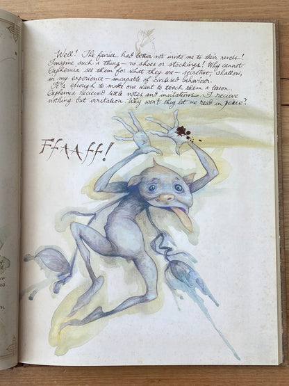 Lady Cottingham's Fairy Album Brian Froud Hardcover 2002 GD