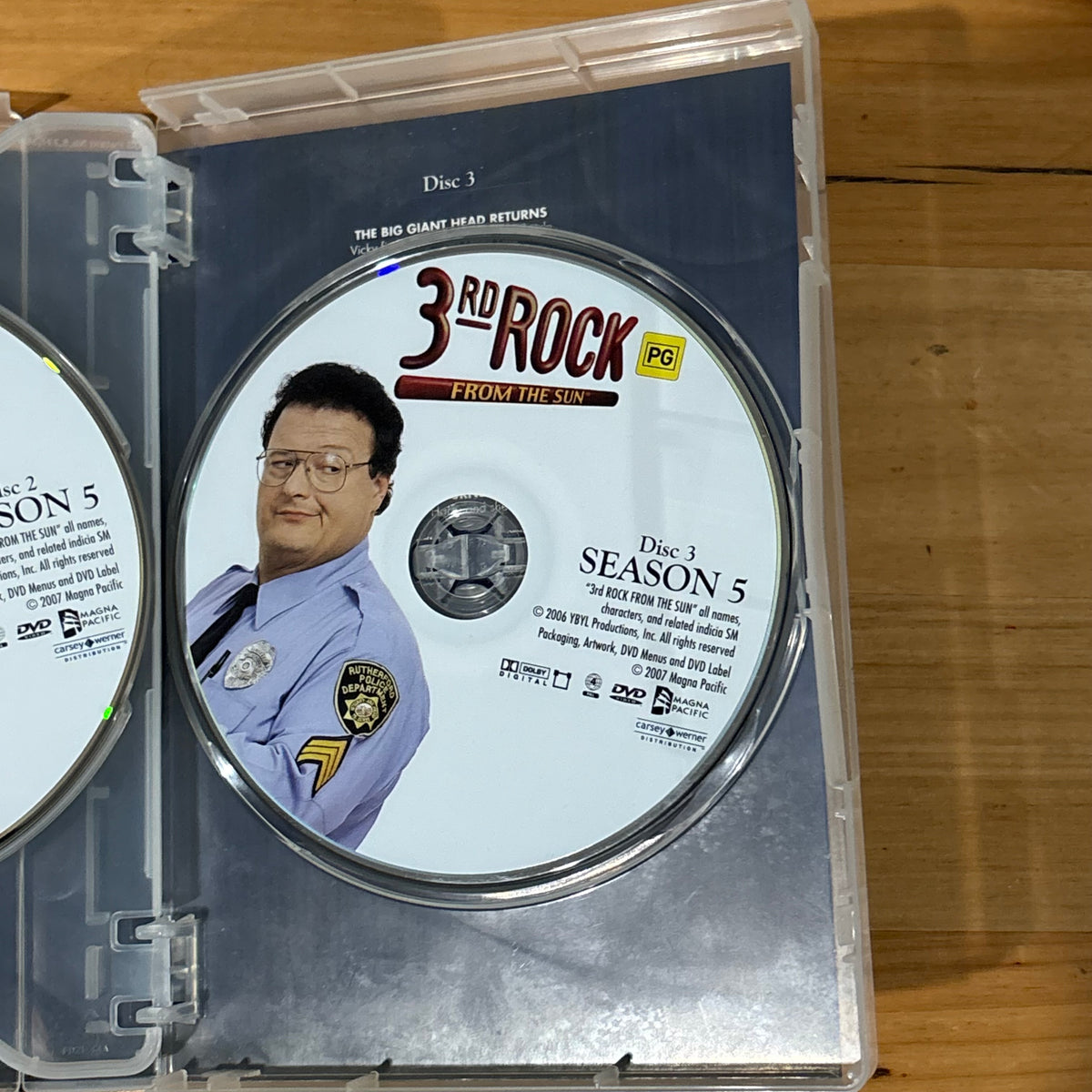 3rd Rock From The Sun Seasons 1-6 Complete With 3d Glasses DVD PAL 4 VGC