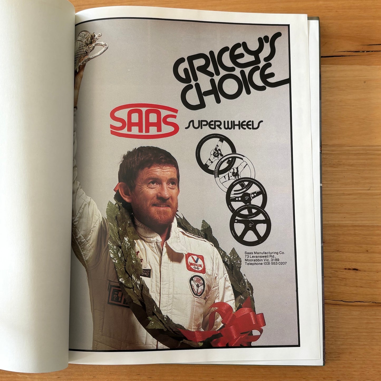 Australian Motor Racing Yearbook 12 1982/83 Hardcover GD