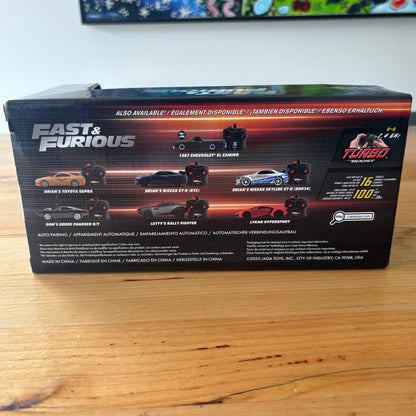 Fast & Furious Brian's Toyota Nissan Skyline RC Car Jada 1:24 2.4GHz Turbo New