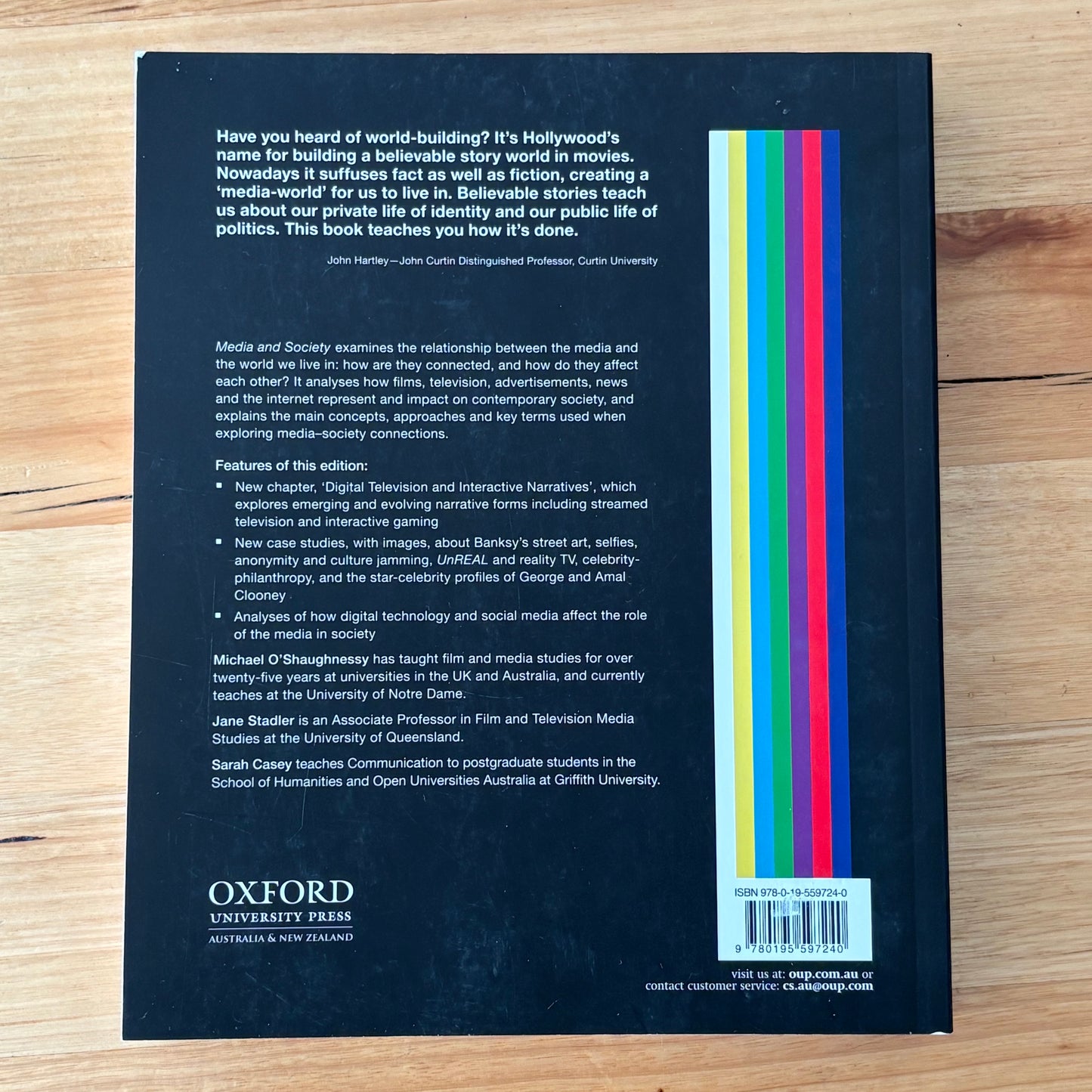 Media and Society 6th Edition Michael O'Shaunessy Paperback GD