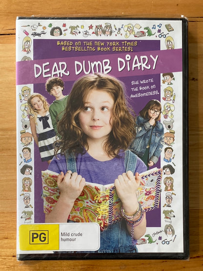 Dear Dumb Diary DVD PAL 4 Brand New Sealed