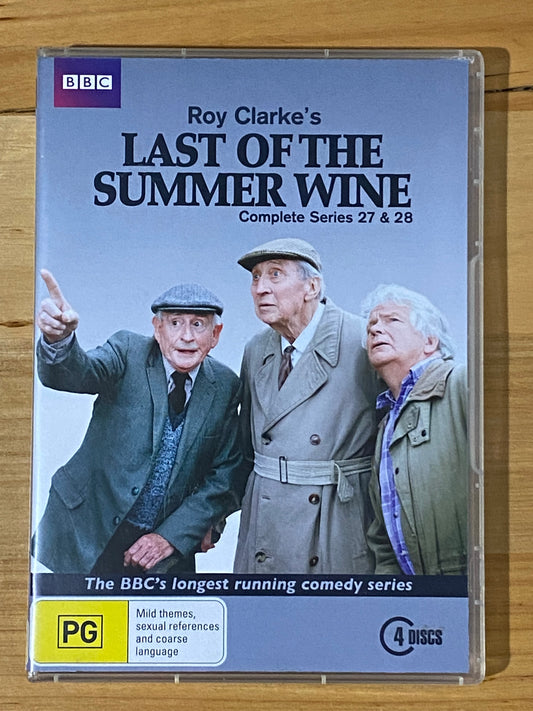 Last of the Summer Wine DVD Series 27 - 28 BBC TV Comedy 4-Disc VGC