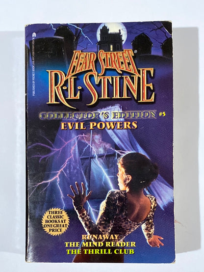 R.L. Stine Fear Street Collector's Edition #2 - #6 1998 Paperback Good Condition