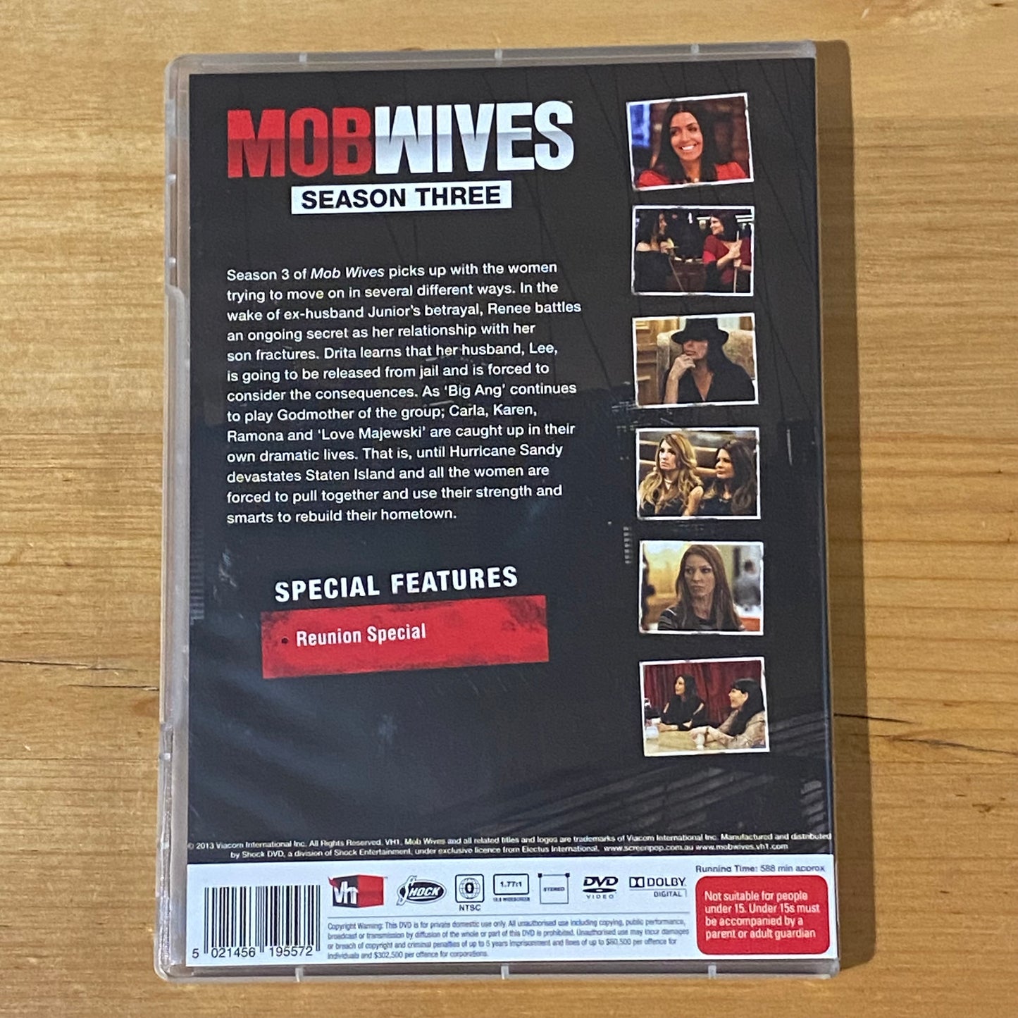 Mob Wives Seasons 1-4 & Big Ang Season 1 Box-Set DVD NTSC 0 VGC