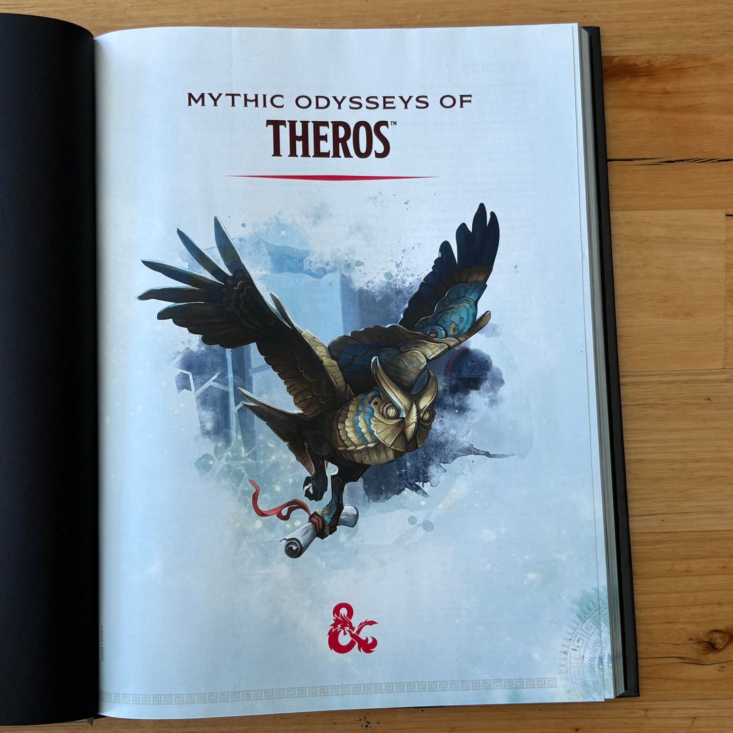 Mythic Odysseys of Theros Dungeons & Dragons Hardcover 2020 GD