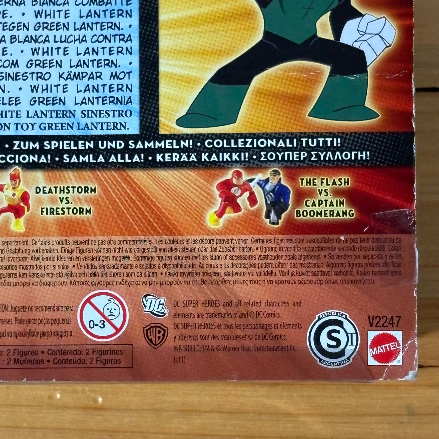 DC Universe Action League White Lantern Sinestro vs Green Lantern 2011 New Sealed