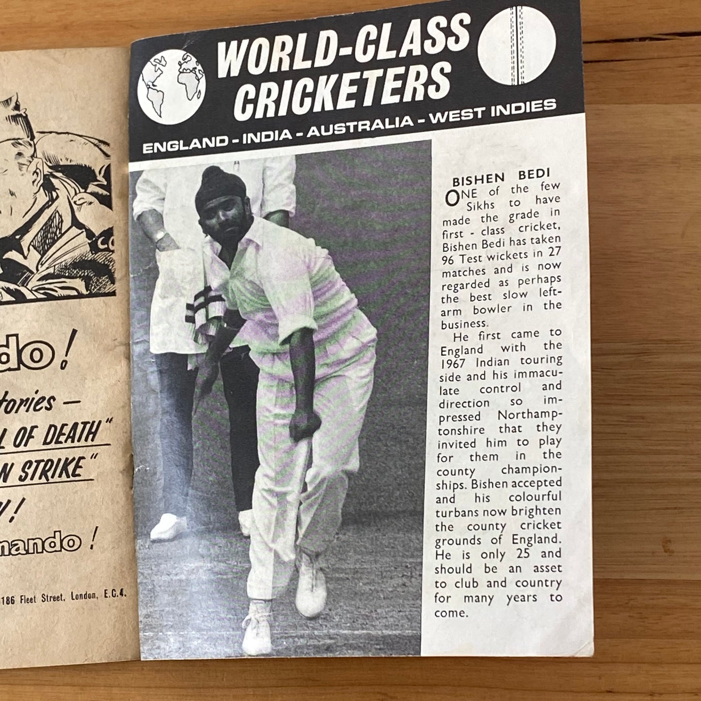 Commando War Comic #684 Wall Of Death 1972