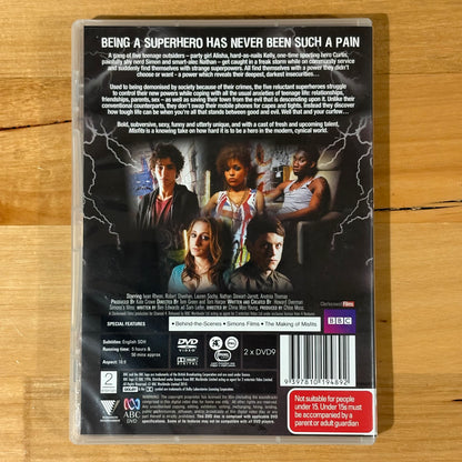 Mis-Fits Series 1-5 box-set DVD BBC Cult Drama VGC