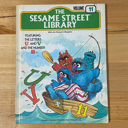 The Sesame Street Library Complete Set Jim Henson 1978-79 Hardcovers GD