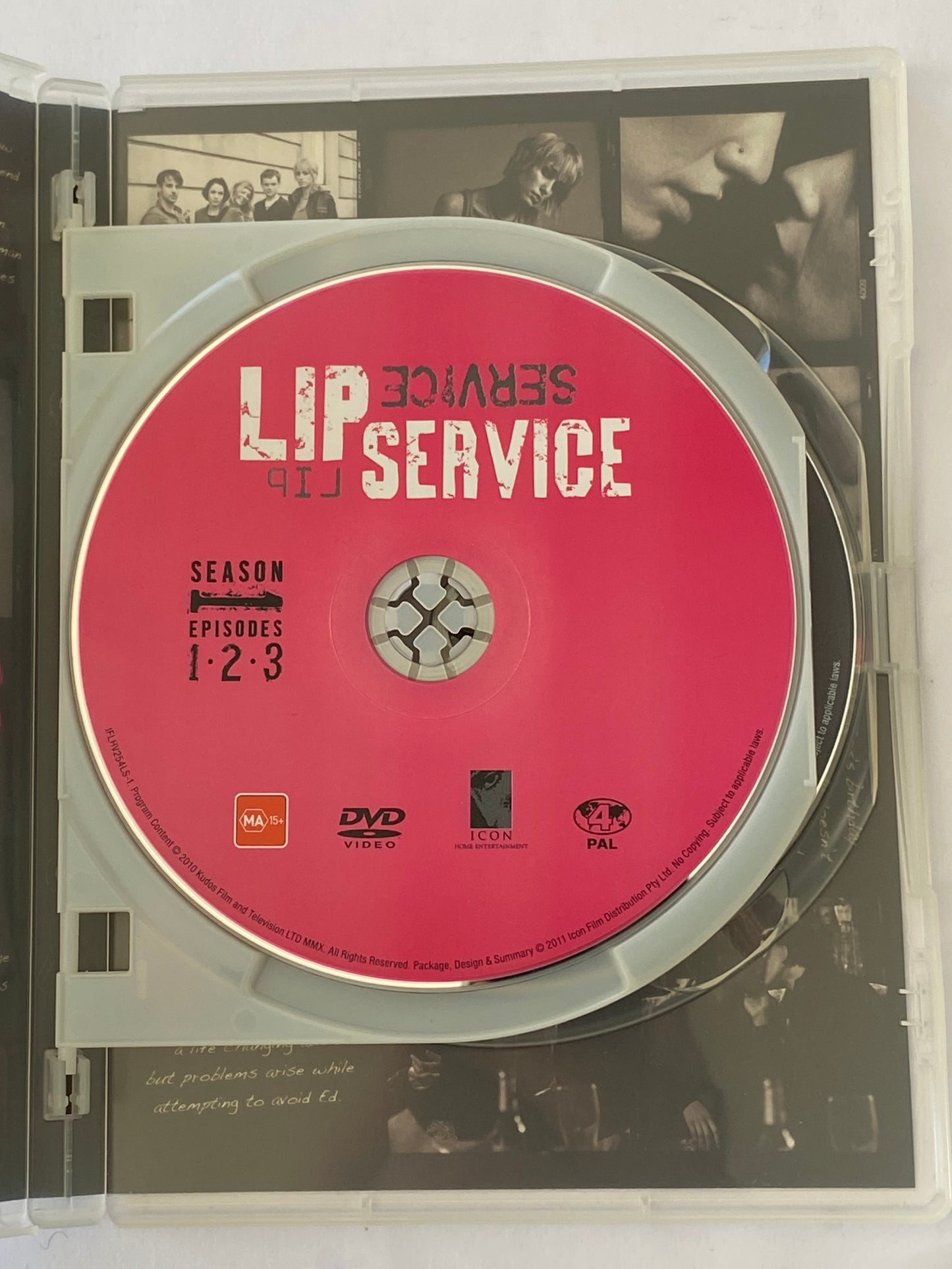 Lip Service Season 1 DVD 2-Disc Set Drama PAL 4 VGC