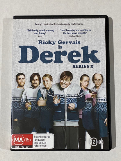 Ricky Gervais DVD Bundle Extras & Derek British Comedy PAL 4 VGC