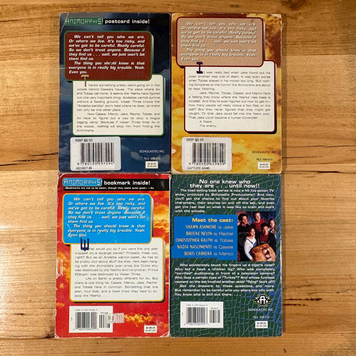 Animorphs Paperback Novels by K.A. Applegate x 14 Bundle Vintage