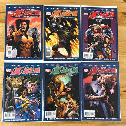 X-MEN: THE END - HEROES AND MARTYRS (2005) #1-6 COMPLETE SET (NM)