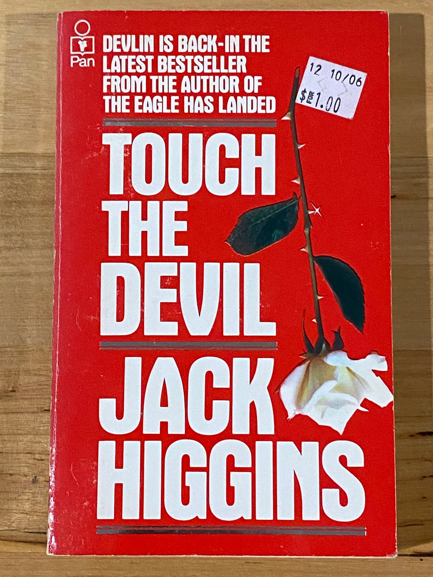 Touch The Devil by Jack Higgins Paperback 1983 GD