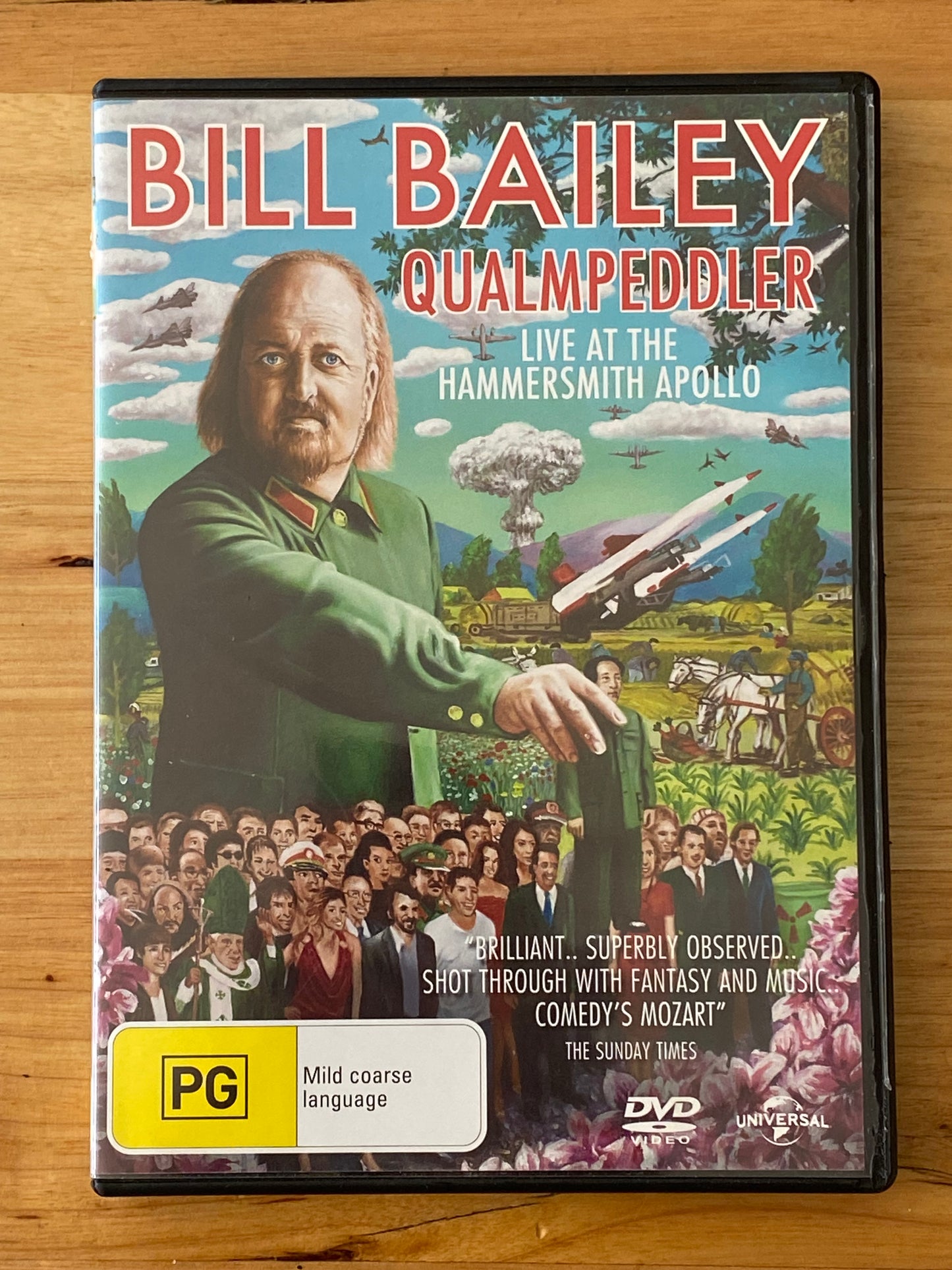 Bill Bailey DVD Bundle 4 Shows Cosmic Jam Qualmpeddler Bewilderness VGC