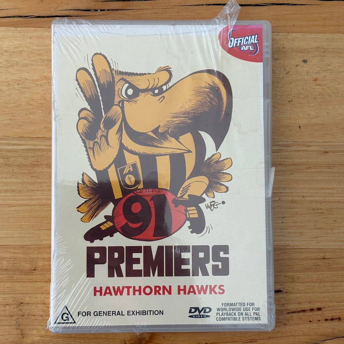 Hawthorn Premiers DVD Bundle of 8 Hawks AFL Grand Finals PAL 4 VGC