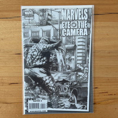 Marvels: Eye of the Camera (2009) #1 Black & White Variant Cover