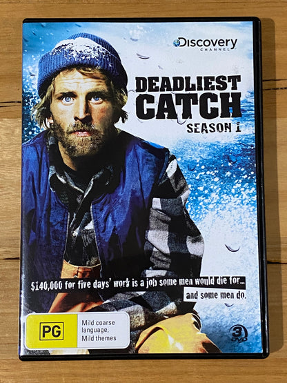 Deadliest Catch Season 1-11 DVD Discovery Channel PAL 4 VGC