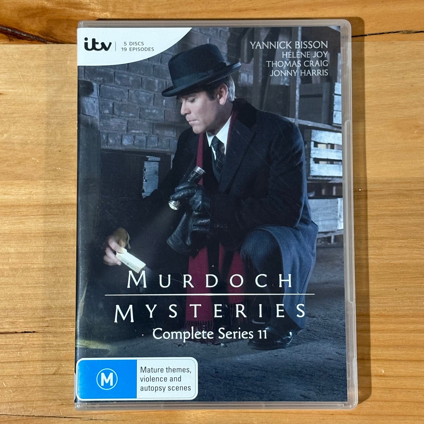 Murdoch Mysteries Complete Series 6-9,11-12 DVD ITV Crime Drama PAL 4 VGC