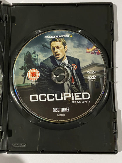 Occupied Season 1 DVD Norwegian Political Thriller PAL 2 3-Disc Set VGC