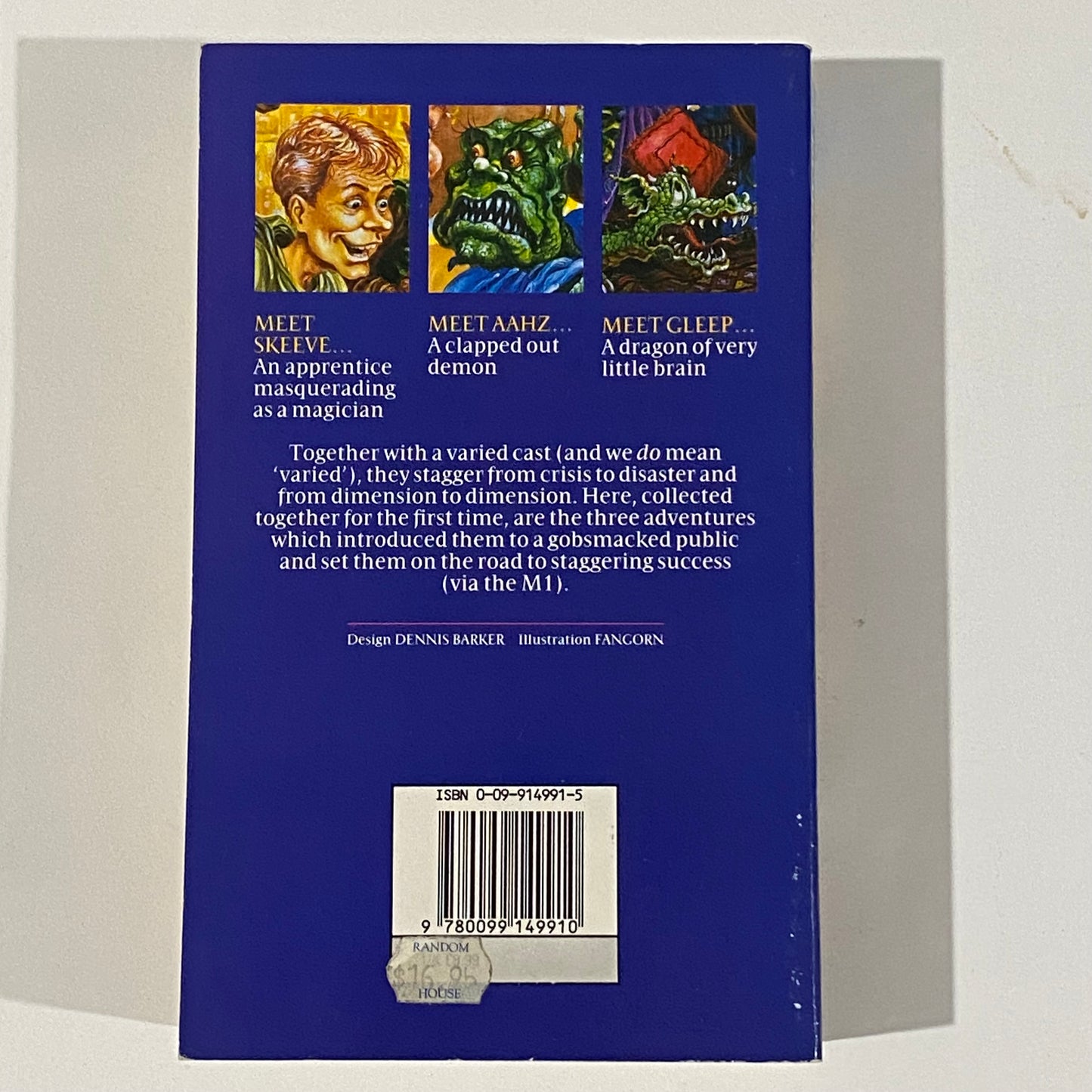 The Myth-ing Omnibus by Robert Asprin Paperback Book 1992 Legend Edition GD