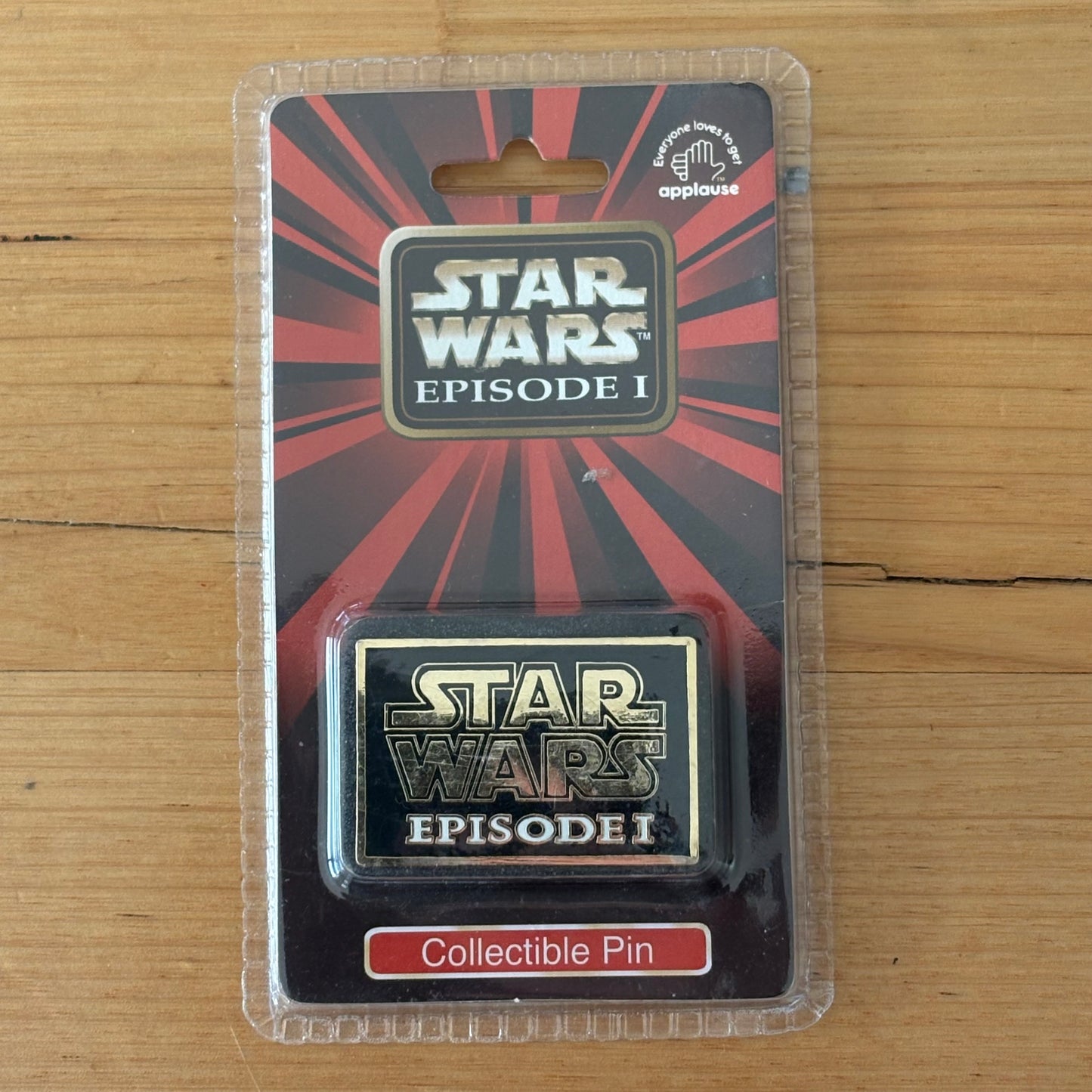 Star Wars Episode 1 Collectible Pins x 4 Vintage Sealed
