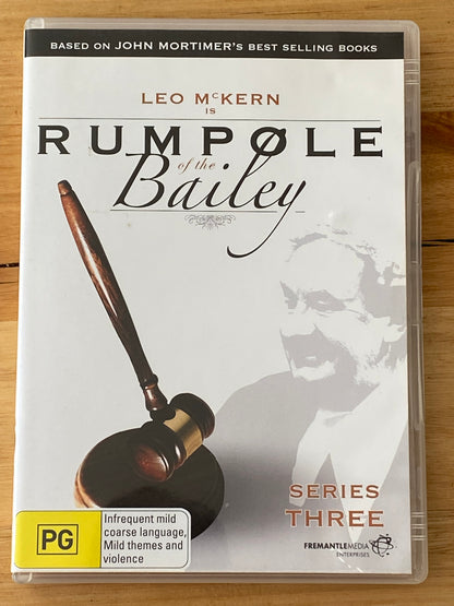 Rumpole Of The Bailey Series 1,3 & 5 DVD ITV Legal Dry Comedy PAL 4 VGC