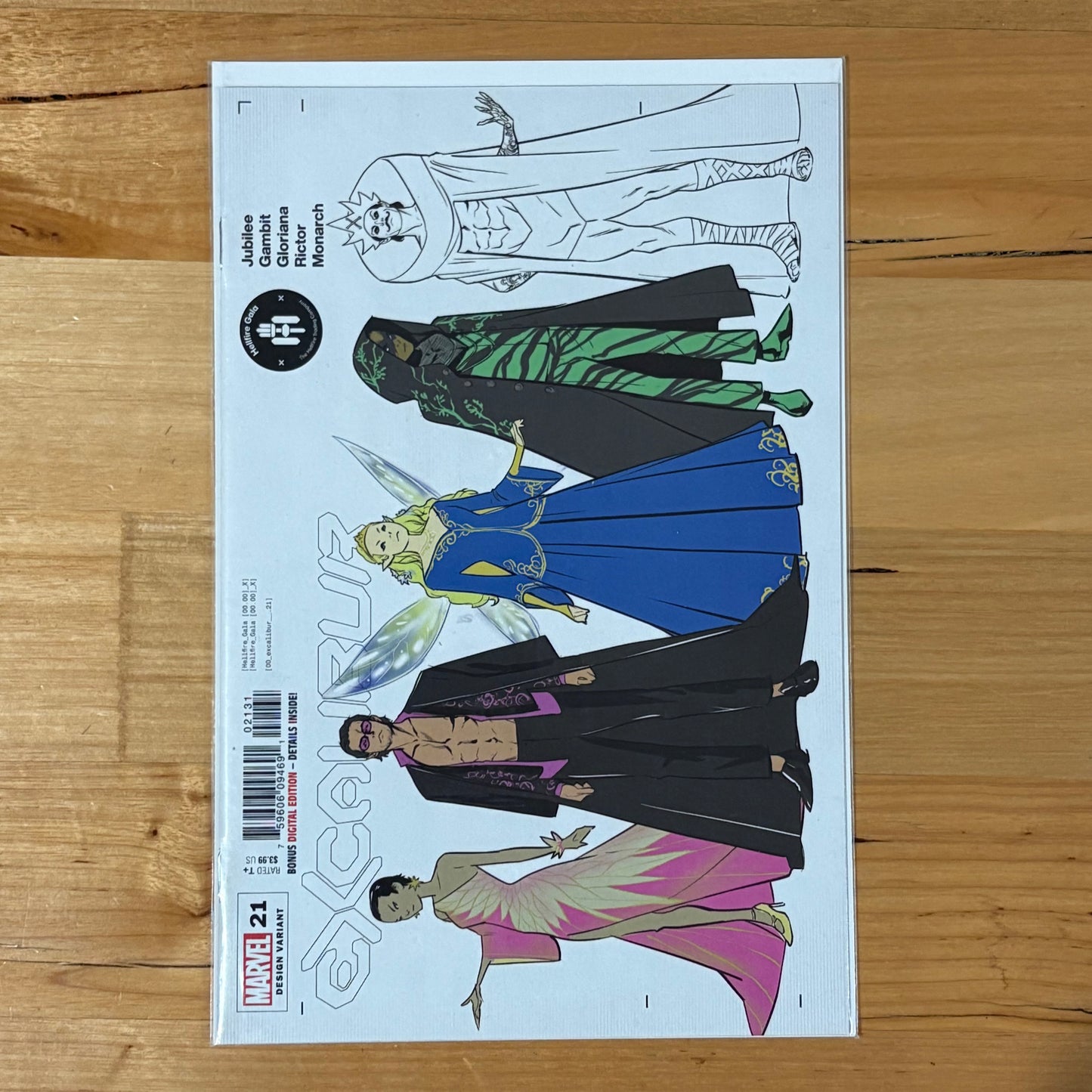 Excalibur (2019) #21 Marcus To Character Design Variant