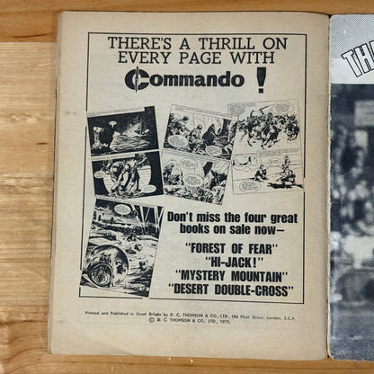 Commando War Comic #606 Mystery Mountain 1971
