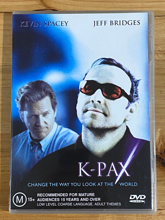 K-Pax DVD Science Fiction Kevin Spacey Jeff Bridges PAL 4 VGC