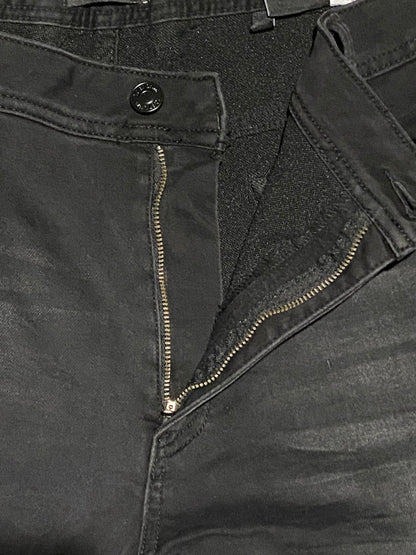 Tarocash Men’s Jeans Stretch Denim Black Size 42-inch Waist Zip Fly New With Tags