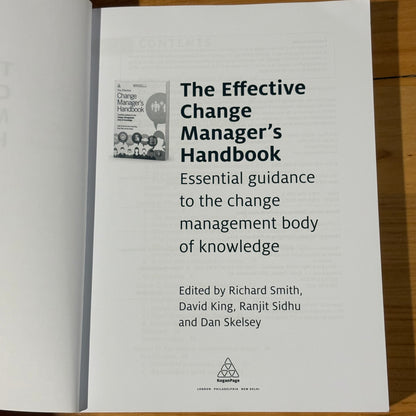 The Effective Change Manager's Handbook Paperback 2015 GD