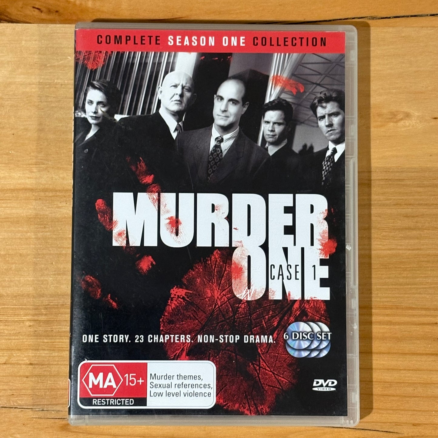 Murder One Cases 1 and 2 DVD US Drama Steven Bochco PAL 4 VGC