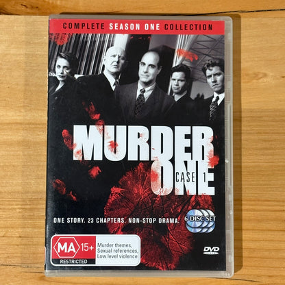 Murder One Cases 1 and 2 DVD US Drama Steven Bochco PAL 4 VGC