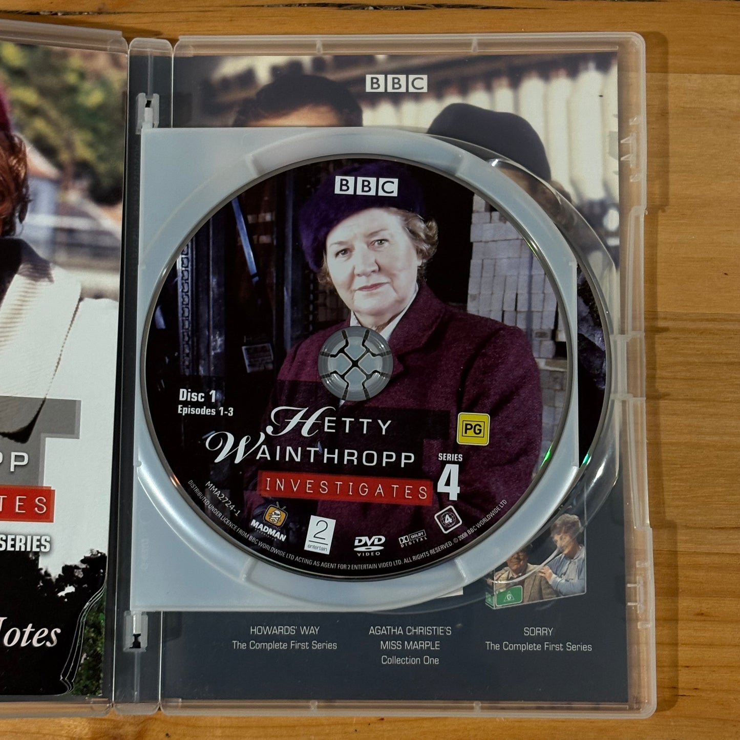 Hetty Wainthropp Investigates Complete Fourth Series DVD PAL 4 VGC