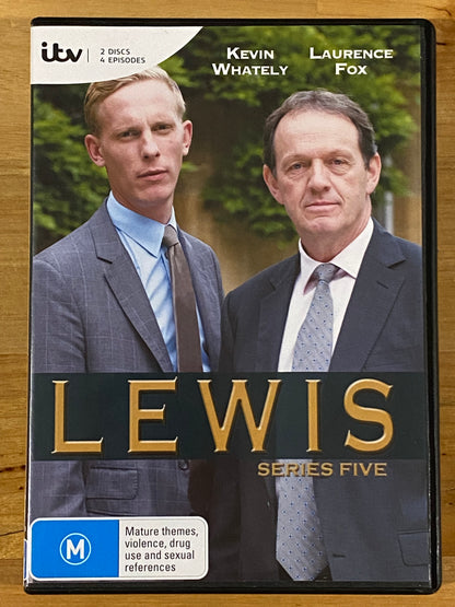 Lewis Series 2-9 DVD ITV Crime Drama Kevin Whately PAL 4 VGC