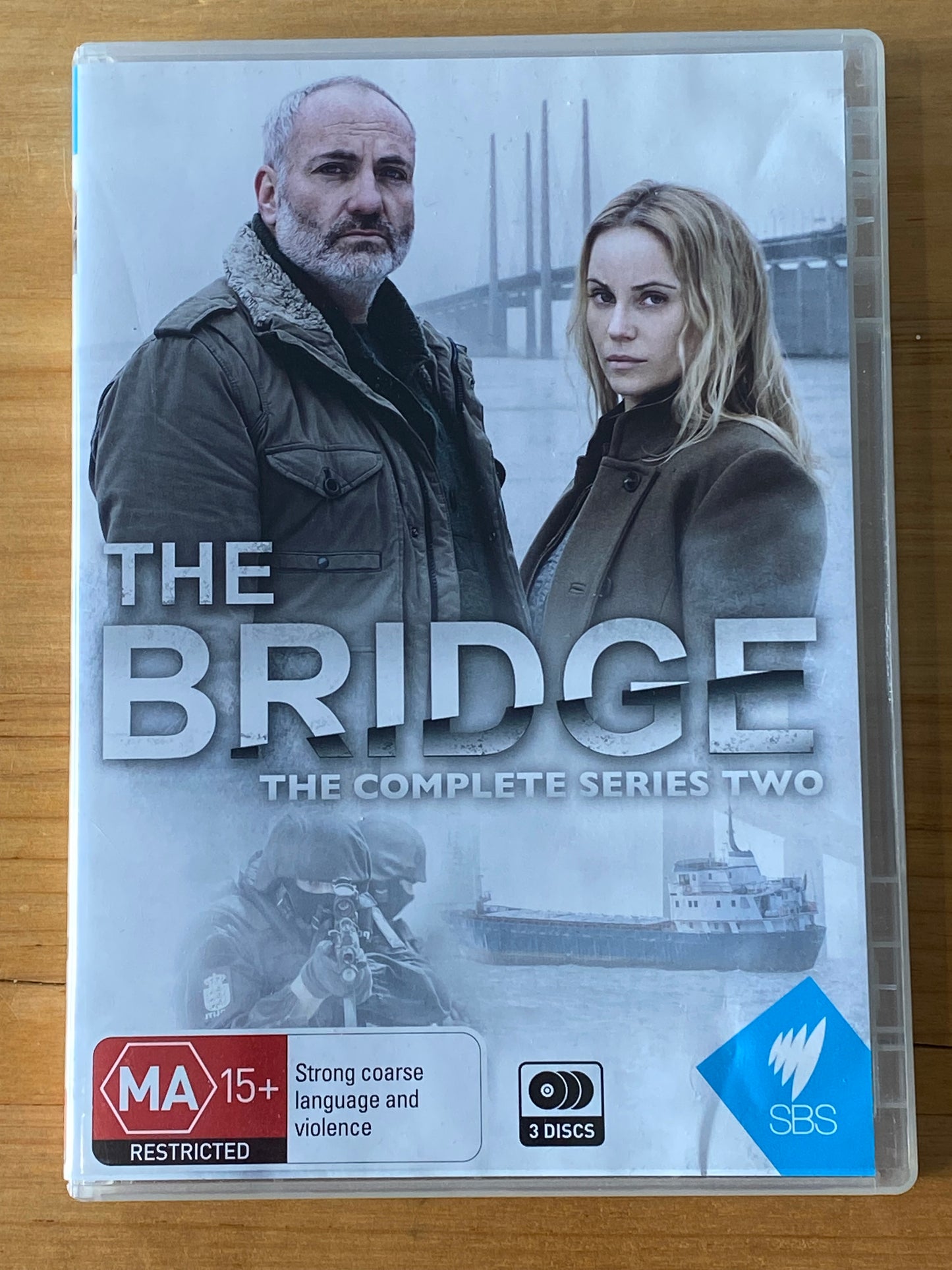 The Bridge Complete Series 1-3 DVD Swedish/Danish Crime Thriller PAL 4 VGC