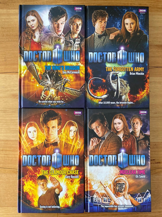 Doctor Who Books Bundle of 4 Matt Smith Karen Gillan BBC Books Published 2010