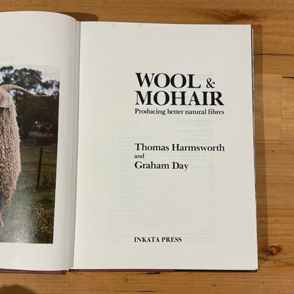 Wool and Mohair Producing Better Natural Fibres Hardcover 1979 GD