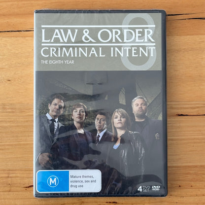 Law and Order Criminal Intent The 8th Year DVD 4-Disc NTSC 4 New Sealed