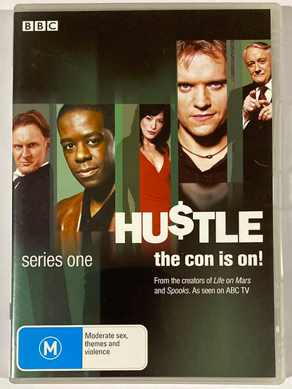 Hustle Series 1 & 3 DVD BBC TV NTSC 4 2 Series Bundle VGC